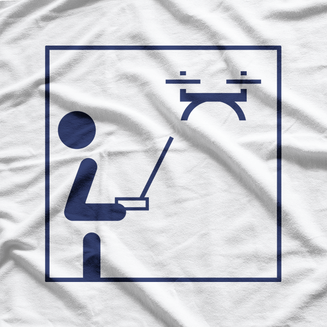 Flight Drone Pictogram - Aviation Sport and Flying Object T-Shirt