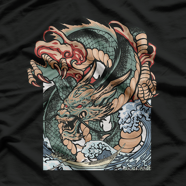 Japanese Dragon Art - Timeless Mythology of Japan T-Shirt