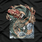 Japanese Dragon Art - Timeless Mythology of Japan T-Shirt