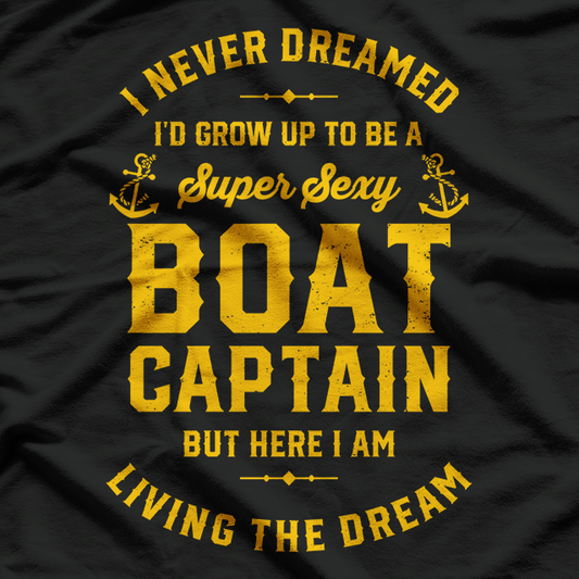 Boat Captain Boating Boat Owner Boat Lover T-Shirt