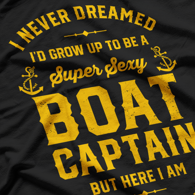 Boat Captain Boating Boat Owner Boat Lover T-Shirt