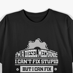 Diesell Mechanic Funny T-Shirt