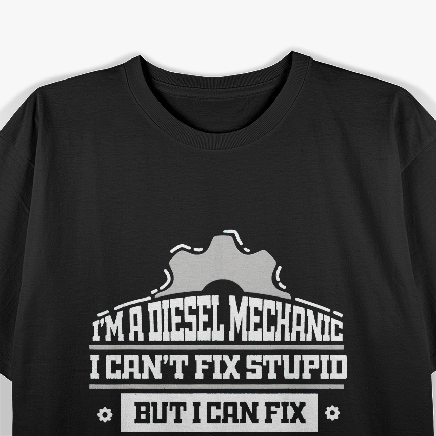 Diesell Mechanic Funny T-Shirt