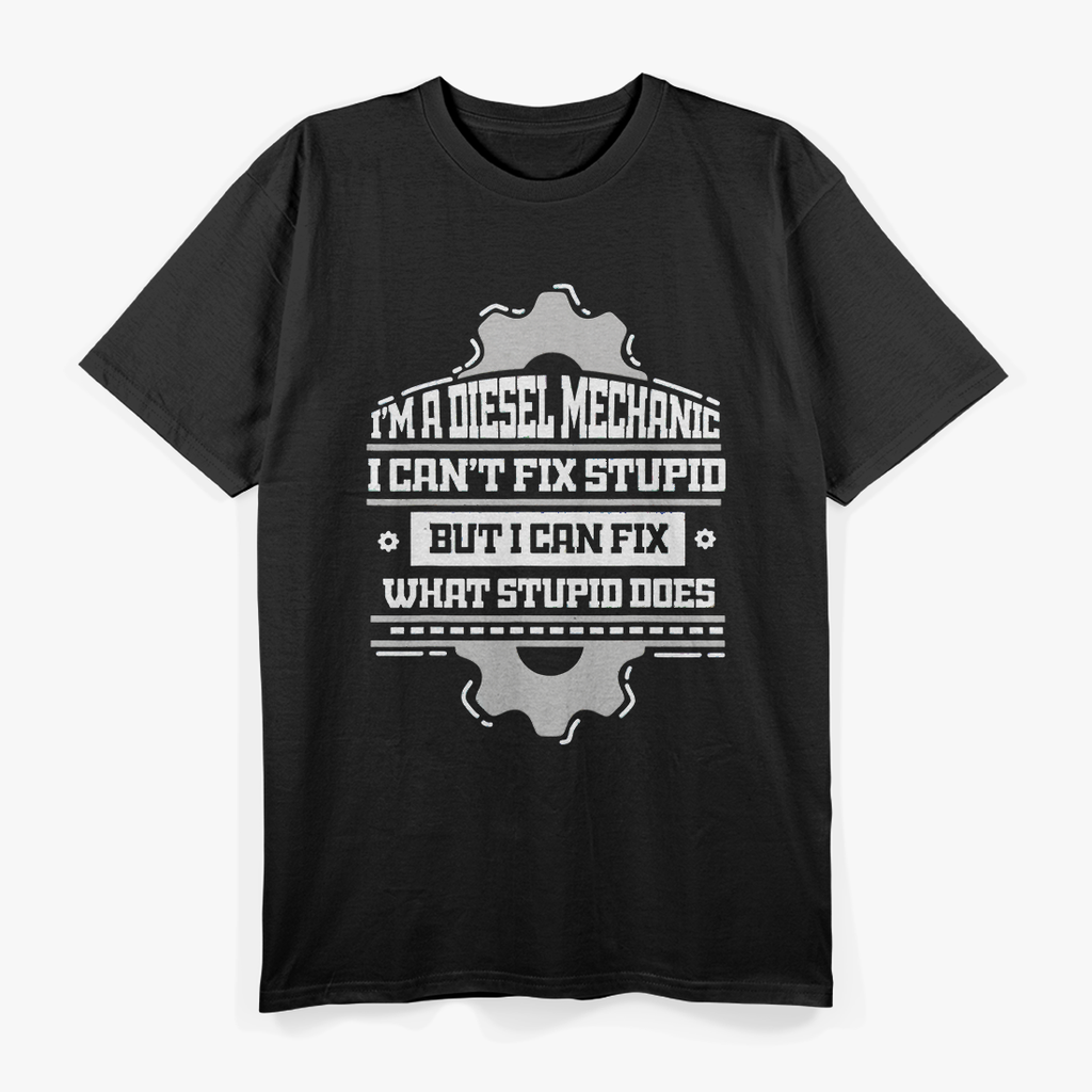 Diesell Mechanic Funny T-Shirt