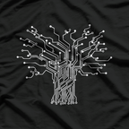 Electronics Technician Tree - Electrical Engineer T-Shirt