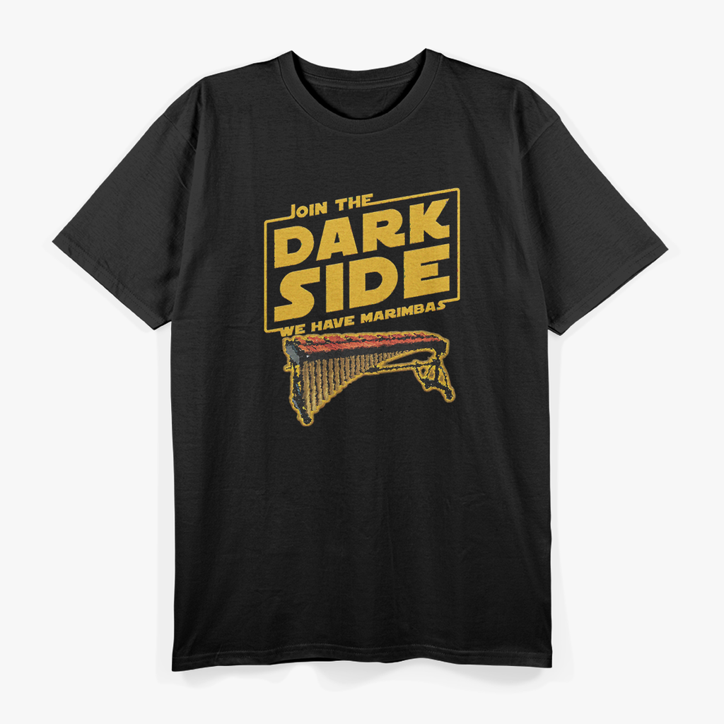 Join The Dark Side: Marimba Player T-Shirt