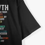 Growth Mindset Definition Motivational Saying Positive Attitude T-Shirt
