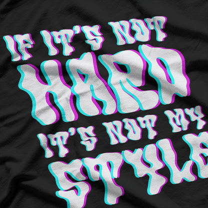 Hardstyle DJ Life: Drop the Beat EDM Rave T-Shirt