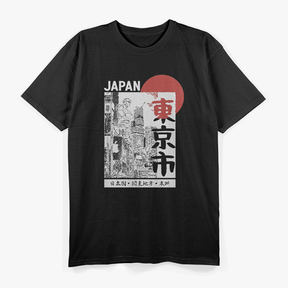 Japan Tokyo Aesthetic: Retro Comic T-Shirt