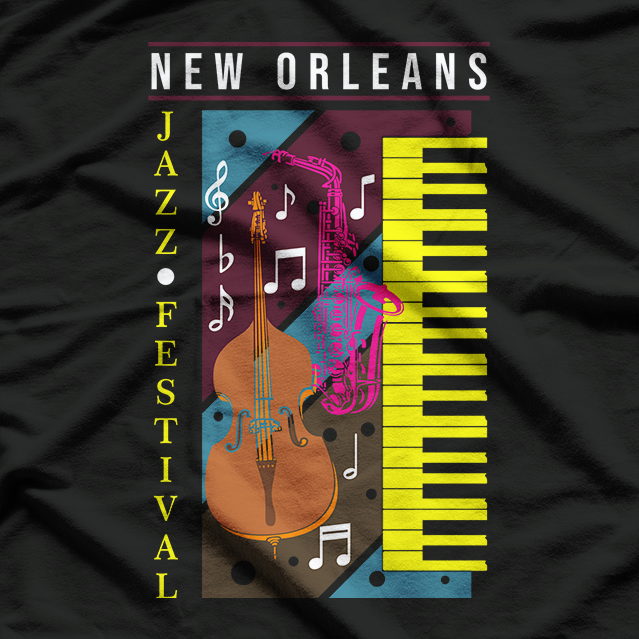 Jazz Music - New Orleans Festival Musician Lover T-Shirt