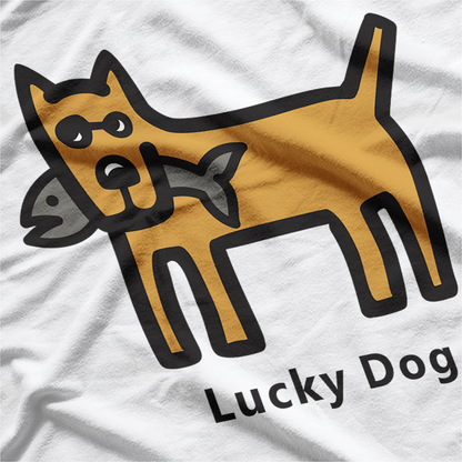 Lucky Dog Life's Better with Paws T-Shirt