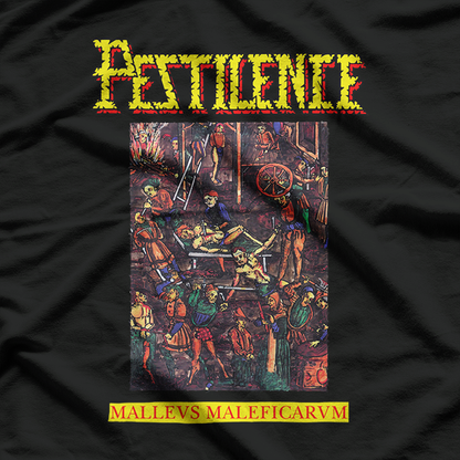 Pestilence Mallevs Maleficarvm Thrash Metal T-Shirt