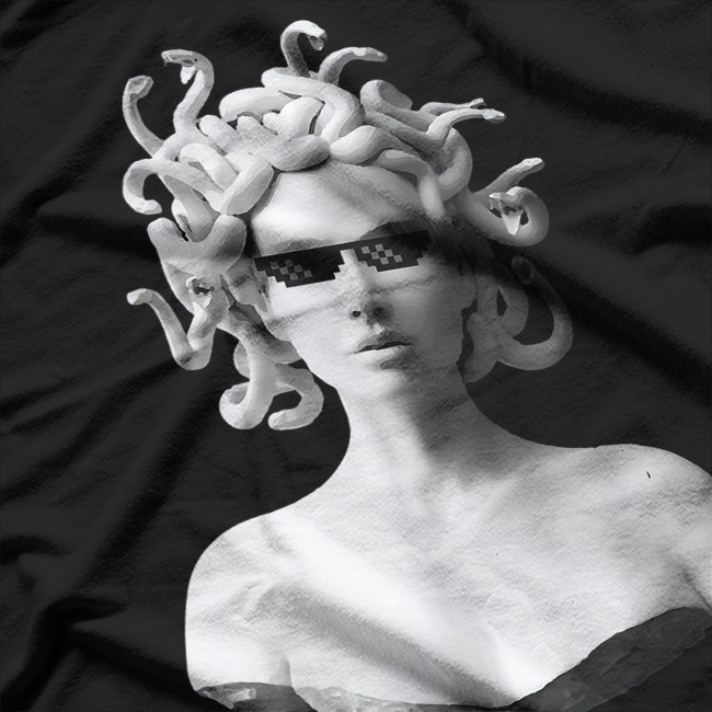 Medusa Head Greek Mythology T-Shirt
