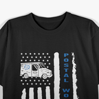 Postal Worker Funny For Delivery Mailman Postman USA T-Shirt