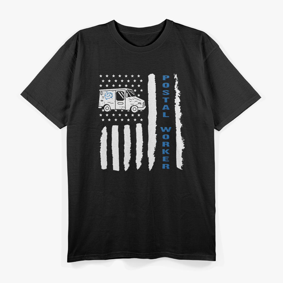 Postal Worker Funny For Delivery Mailman Postman USA T-Shirt