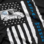 Postal Worker Funny For Delivery Mailman Postman USA T-Shirt