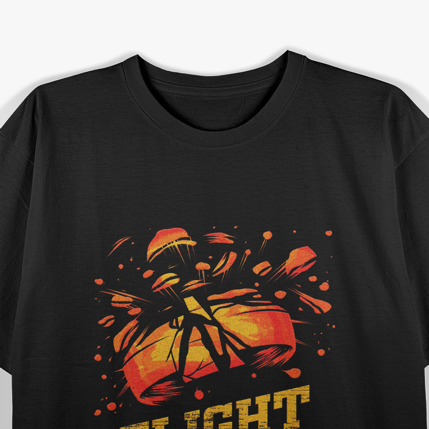 Skeet Shooting Flight Cancelled Funny Trap Shooting Clay Pigeon T-Shirt