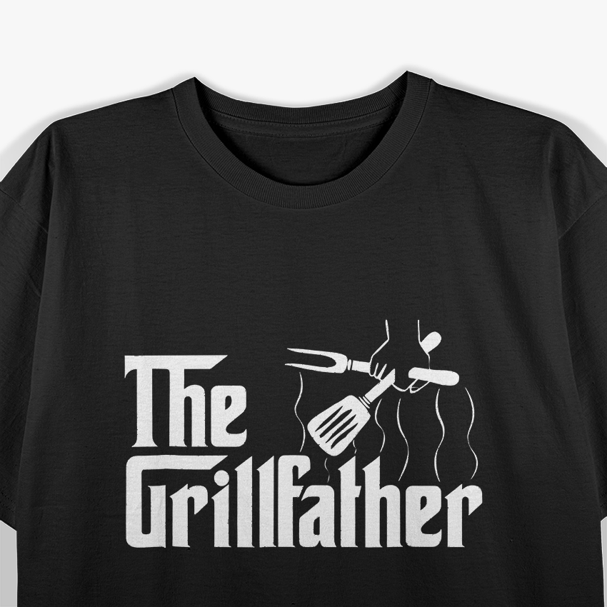 The Grillfather: Master of the BBQ T-Shirt