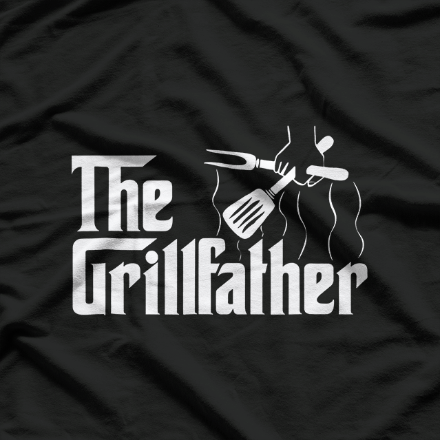 The Grillfather: Master of the BBQ T-Shirt