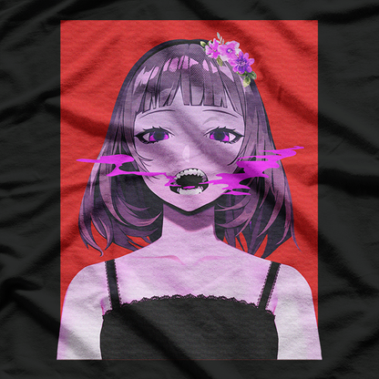 Girl Waifu Japanese Anime Aesthetic T-Shirt