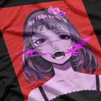 Girl Waifu Japanese Anime Aesthetic T-Shirt