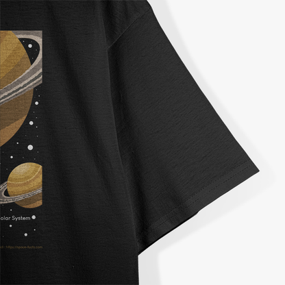 Saturn Fact Astronomy Science Ringed Planet Space Lover T-Shirt