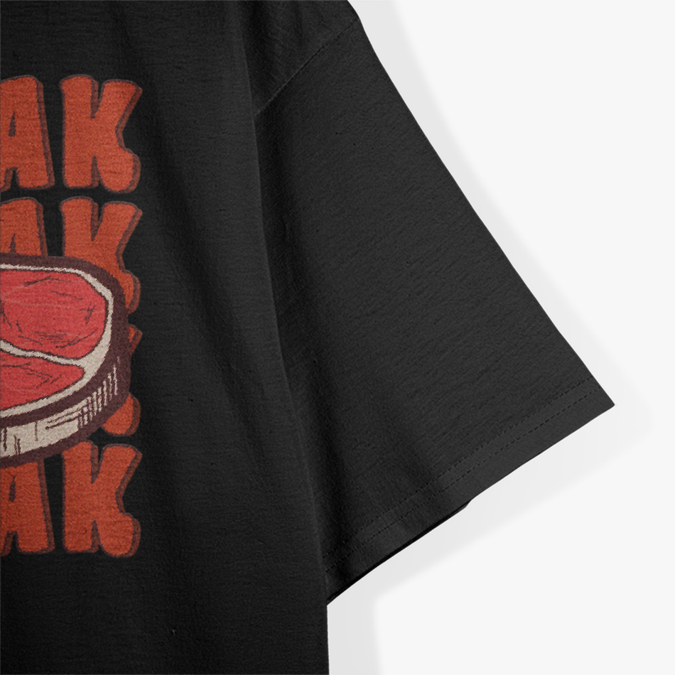 Steak Lover Foodie Carnivore Meat Eater Grill Master T-Shirt