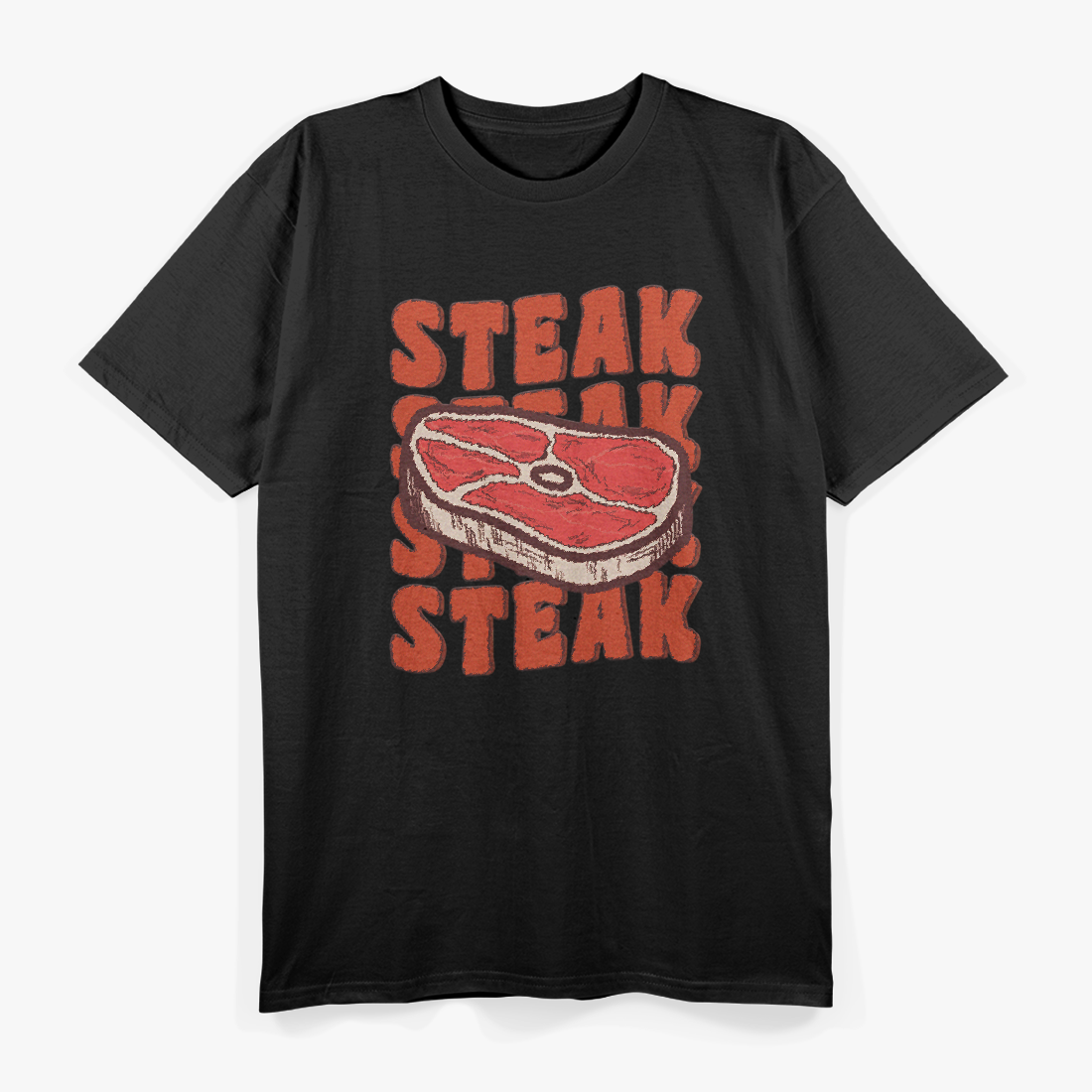 Steak Lover Foodie Carnivore Meat Eater Grill Master T-Shirt