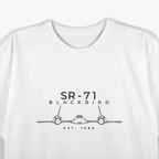 Vintage SR-71 Blackbird Airplane Stealth Jet Pilot T-Shirt