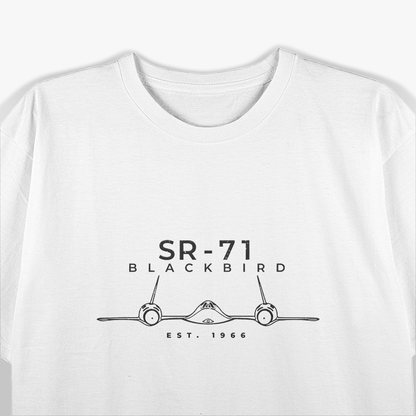 Vintage SR-71 Blackbird Airplane Stealth Jet Pilot T-Shirt