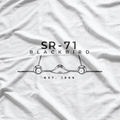 Vintage SR-71 Blackbird Airplane Stealth Jet Pilot T-Shirt