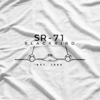 Vintage SR-71 Blackbird Airplane Stealth Jet Pilot T-Shirt