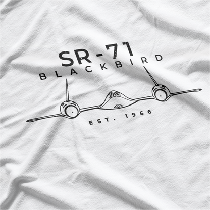 Vintage SR-71 Blackbird Airplane Stealth Jet Pilot T-Shirt