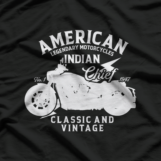 American Motorcycle: Indian Heritage Rider T-Shirt
