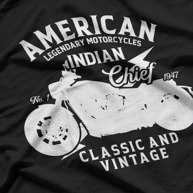American Motorcycle: Indian Heritage Rider T-Shirt