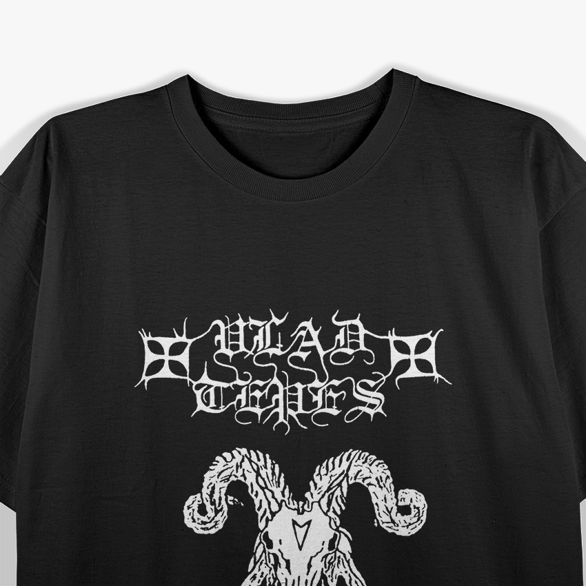 Vlad Tepes Black Metal Vintage Gothic Music T-Shirt