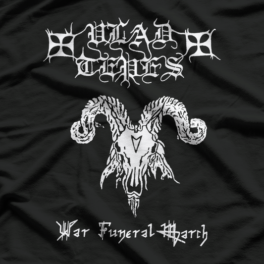 Vlad Tepes Black Metal Vintage Gothic Music T-Shirt