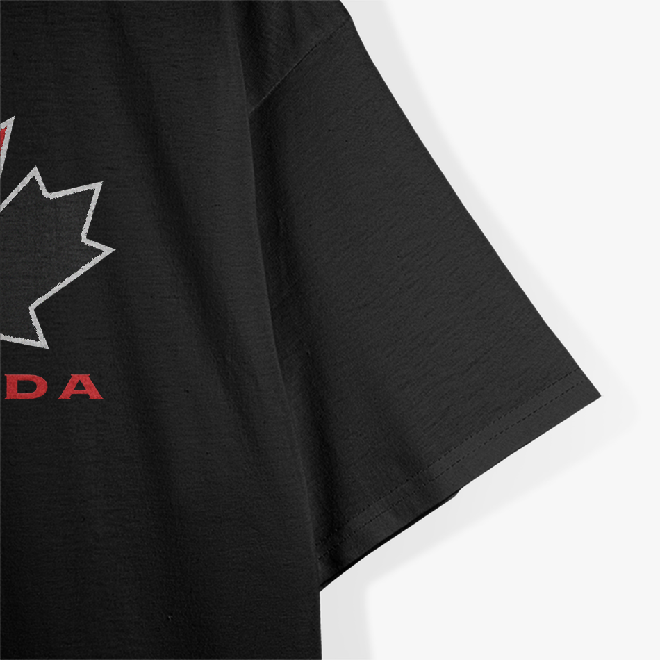 Hockey Canada Classic Ice Rink Skating Puck National Team Fan T-Shirt