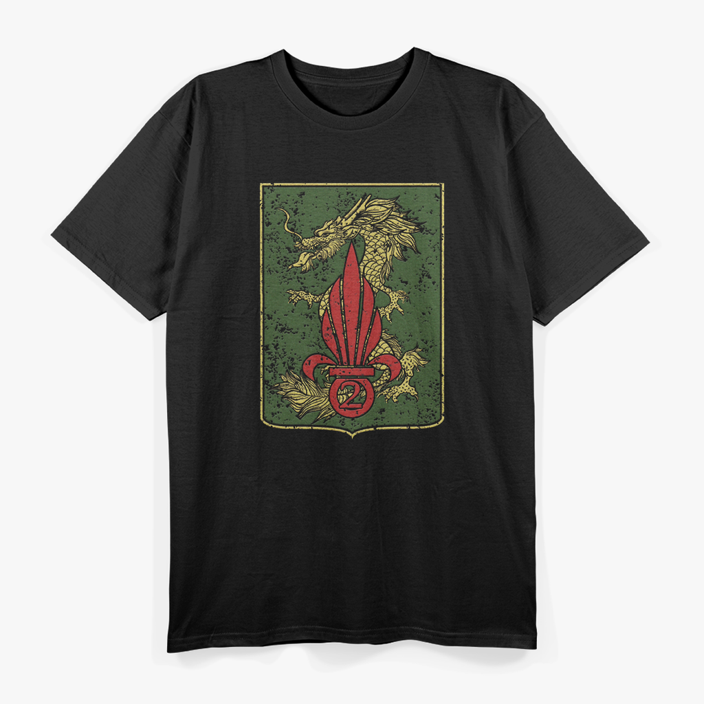 Legion Etrangere 2nd Foreign Parachute Regiment Military T-Shirt