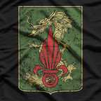 Legion Etrangere 2nd Foreign Parachute Regiment Military T-Shirt