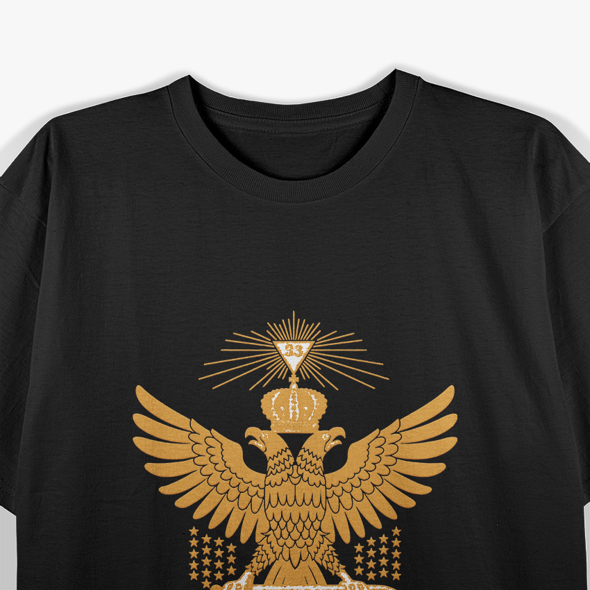 Scottish Rite Degree: Masonic Wings Up T-Shirt