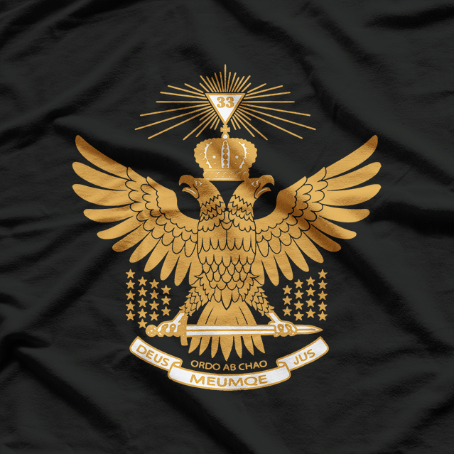 Scottish Rite Degree: Masonic Wings Up T-Shirt