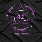42: The Answer to Life, the Universe, and Everything T-Shirt