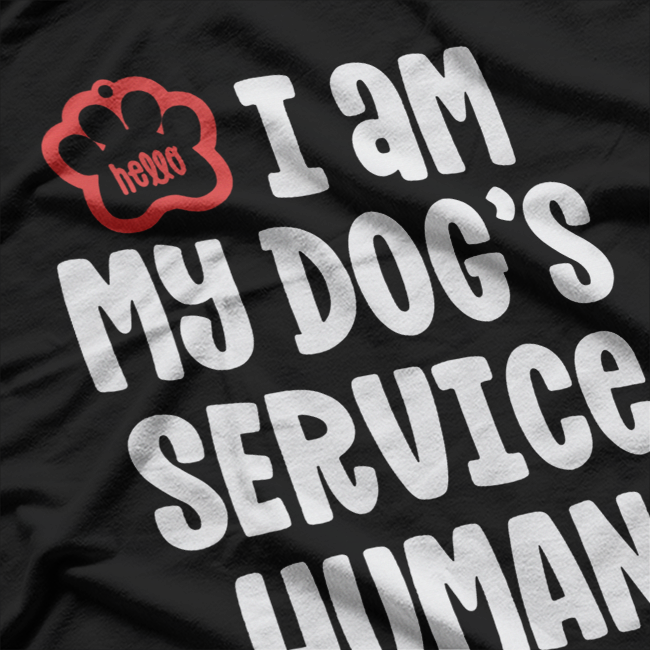 Funny Service Dog: Working Like a Good Boi T-Shirt