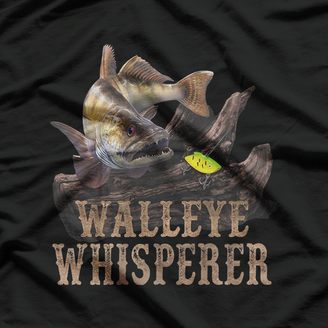 Walleye Whisperer: Fishing T-Shirt