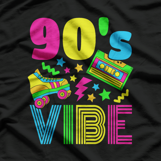 90s Kid Vibes: Retro Nineties Throwback Party T-Shirt