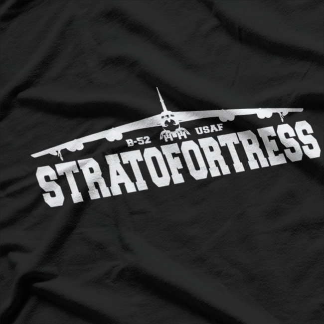 B-52 Stratofortress Bomber Vintage Military Aviation T-Shirt
