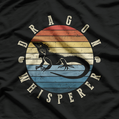 Bearded Dragon Whisperer: Vintage Lizard Lover T-Shirt