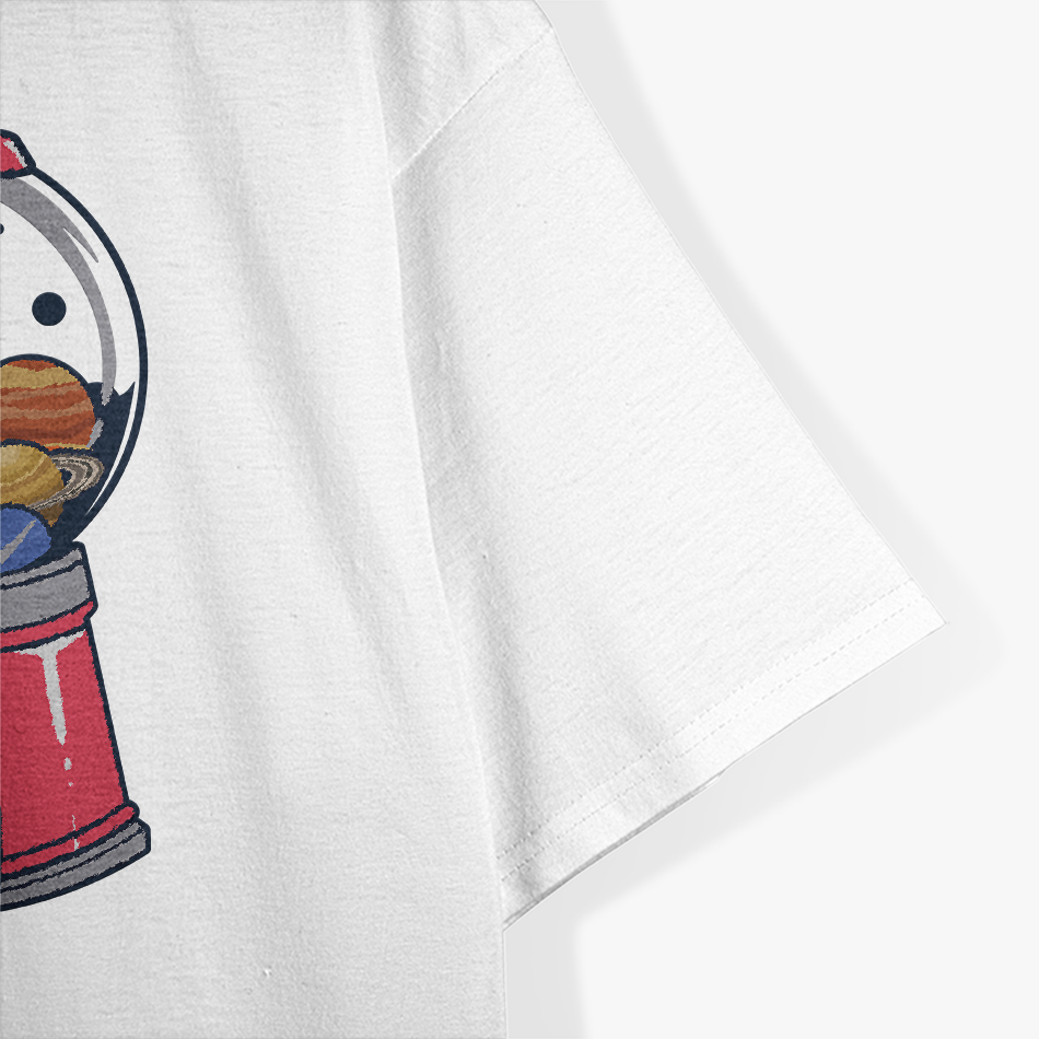 Candy Planet Machine Sweet Universe Fantasy Space Lover T-Shirt