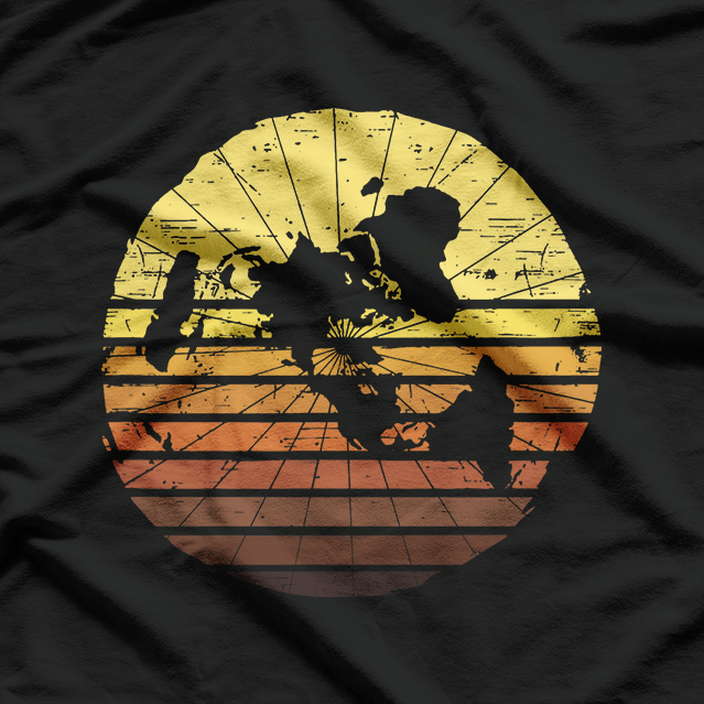 Flat Earth Conspiracy Theory T-Shirt